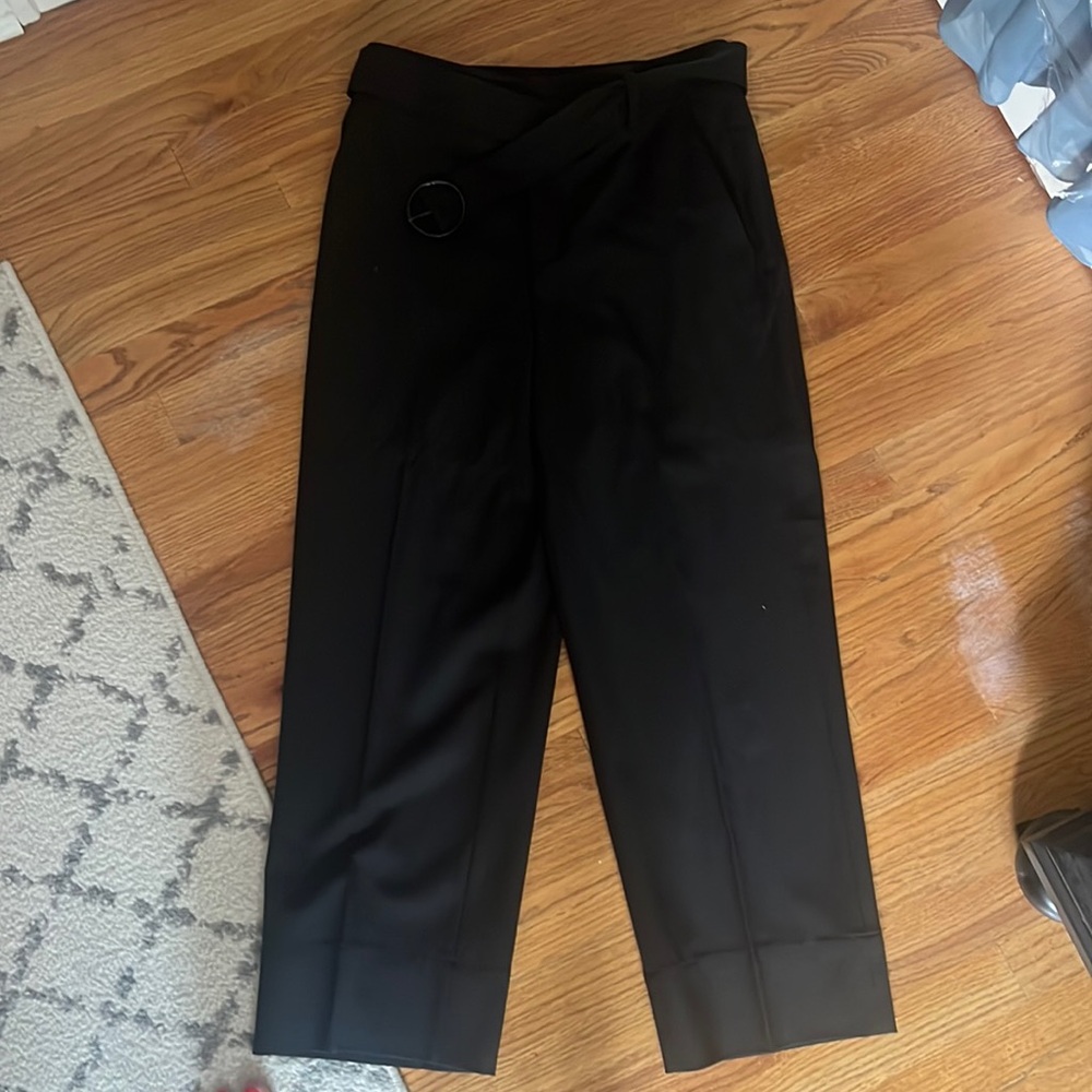 Club Monaco wide cropped pants NWT